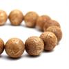 Accessories Sanskrit mantra Prayer beads Prayer beads Sandalwood Sandalwood Laoshan sandalwood Laosan sandalwood Fragrant wood bracelet 15mm [World