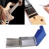 Напильники для прорезки пазов в порожках гитары, набор для прорезки пазов, набор инструментов для шлифовки стержней пилы, набор инструментов для прорезки пазов в подставке из нержавеющей стали