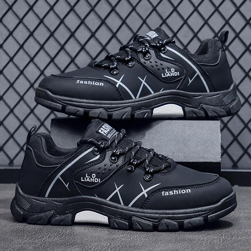 2025 осень новые спортивные туфли повседневные уличные походные туфли мужские папины туфли универсальные британский стиль мужские туфли