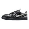 Женские кроссовки Air Jordan 1 Low Method of Make Черный/Белый/Антрацитовый/Металлик Серебристый HQ2186001