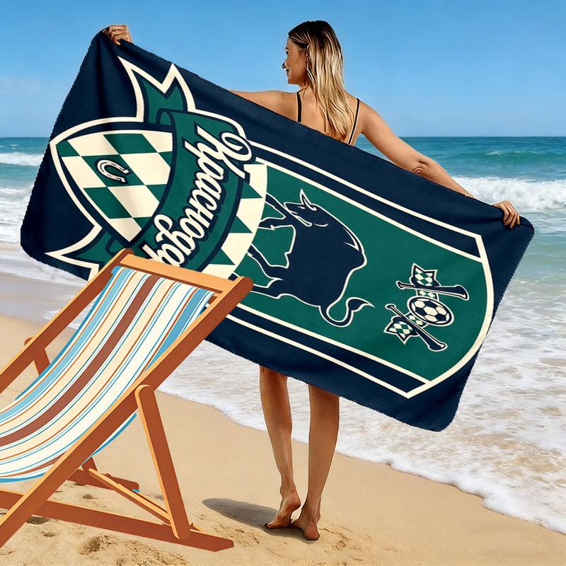 FC Krasnodar Power Print Beach Towel, Large Soft Quick Dry Towel for Beach Camping Swimming