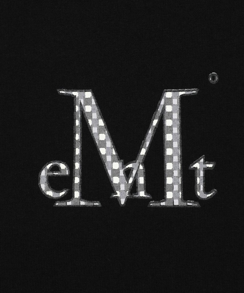 MUCENT Lunette Gingham Check Signature Logo Long Sleeve Tee (2 Colors)