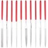 New 10Pcs Diamond Needle File Set For Jewelry Metal Wood Ceramic Glass Stone Craft Sharping Working Hand Carving Tool