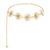Fashion Golden Tassel Waist Chain Belt Female Bohemian Metal Punk Goth Moon Designer Belts for Women High Quality Dress Chains