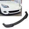 3PCS Car Front Lip Body Kit ABS Aerodynamic Sporty Look Bumper Lip Spoiler for 5 Series E60 E61 M Sport 2005 to 2010