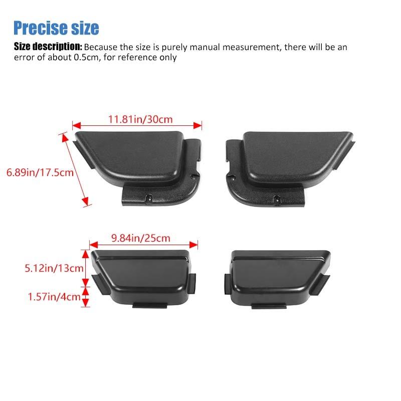 Автомобильные передние задние дверные сетчатые карманы Ящик для хранения Органайзер Контейнер Для Jeep Wrangler JK 2011-2017 Аксессуары для интерьера