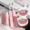 Pure Old Time Double-Headed Lip Glaze Mirror Water Lip Gloss Mist Matte Velvet Lip Mud Dual-ended Lipstick To Create A Cute And Moisturizing Colored