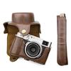 Kinokoo FUJIFIFILM X100V Case X100V Camera Case with Shoulder Strap (coffee)