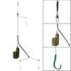 1 Set Lightweight Fishing Feeder Hollow Grid High Strength ABS Fishing Bait Cage for Angling