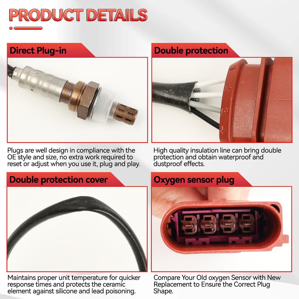 For Volkswagen/VW Golf Polo Skoda Fabia Seat Altea Cordoba Ibiza 036906262D Air Fuel Ratio O2 Lambda Oxygen Sensor Lambda Probe
