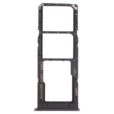 Для Samsung Galaxy A12 SM-A125 лоток для SIM-карты + лоток для SIM-карты + лоток для карты Micro SD