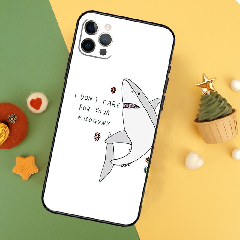 Мультяшный чехол-акула для iPhone 14 16 15 12 11 13 Pro Max X XR XS Max 7 8 Plus 12 13 Mini Чехол Coque