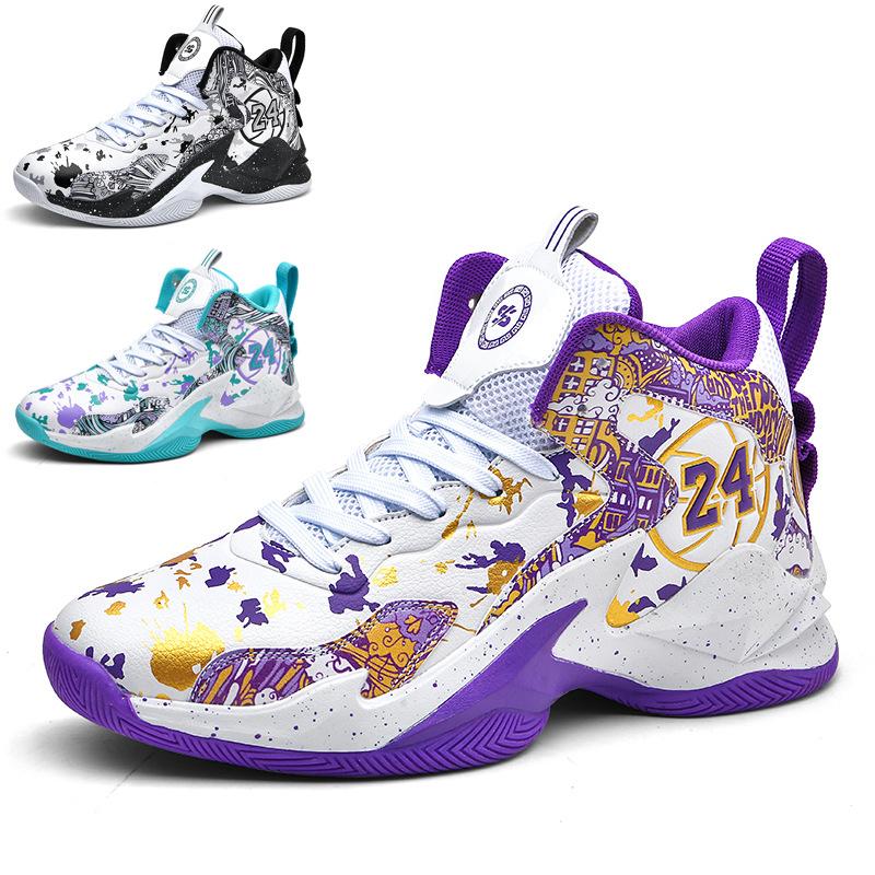 Размер 35–46. Мужская обувь. Детская обувь. Баскетбольная обувь. Повседневная дышащая обувь. Спортивная обувь для бега для мальчиков и девочек.