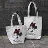 Marushin Tote Bag Disney Minnie H35 X W32 X D8cm Big Cute Ribbon UK MOON Company Wool Fabric 2335021300 (excluding Handle)