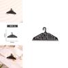 Unique Black Hanger Design Metal Brooch Pin Featuring Cute Cartoon Characters For Trendy Fashion