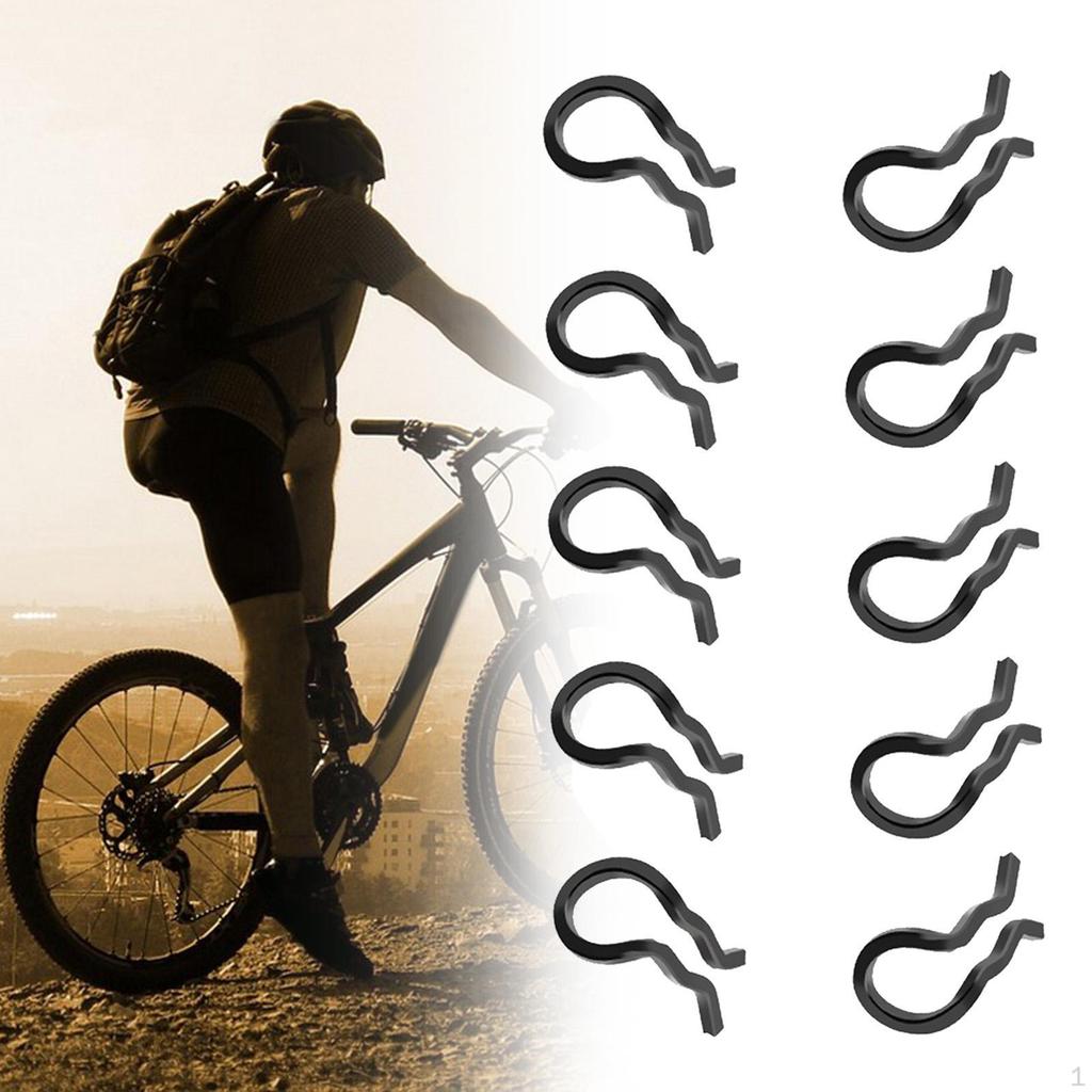 10 шт. велосипедные дисковые тормозные колодки, осевые болты, штифты, фиксирующие пружинные зажимы, металлический ремонтный тормоз