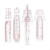 4Pcs Fashion Drawing Ruler Measuring Set Template Patterns for Dressmaking DIY Quilting