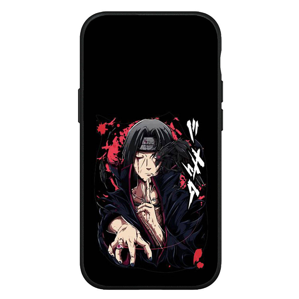 Чехол для iPhone 16 15 Xiaomi Redmi Note 14 13 12 11 Pro Max 16e Samsung Galaxy S25 S24 S23 Moto OPPO Huawei Itachi Uchiha Akatsuki Naruto Phone Case