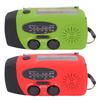 Emergency Hand Crank Radio with 3 LED Flashlight AM FM NOAA Portable Weather Radio Solar Powered Rec