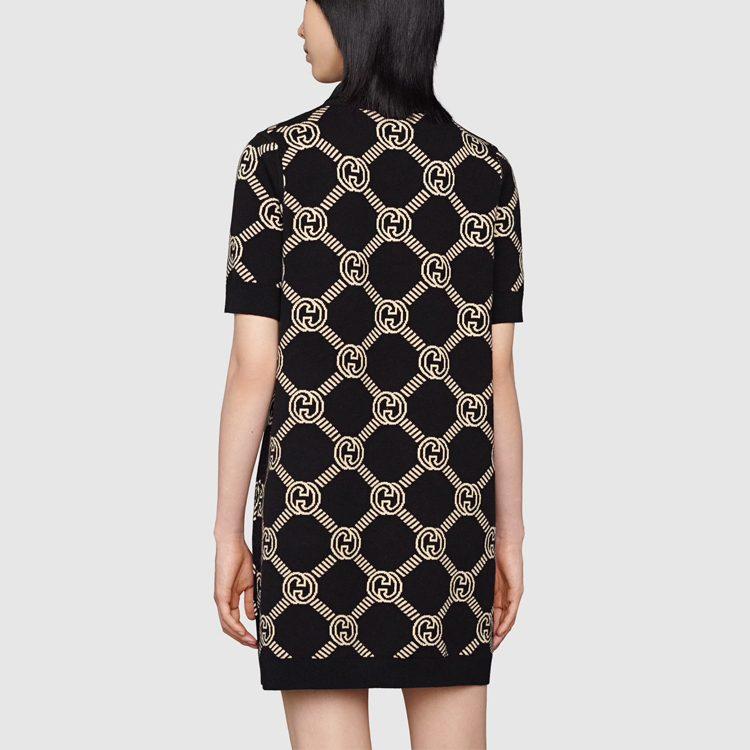 Gucci Платье с коротким рукавом Женское 678311-XKB5S-9194