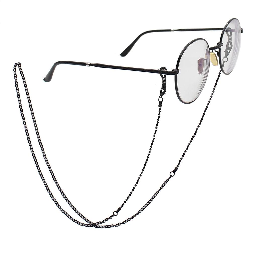 Цепочка для очков женская шейная модная с цветными бусинами, цепочка для солнцезащитных очков, портативный шнурок, цепочка против потери, цепочка для очков.