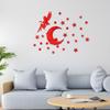 Звездная Фея Акриловое Настенное Украшение Зеркальная Наклейка На Стену Спальня Гостиная Самоклеящаяся Декоративная Наклейка На Стену Покрытие Уродства