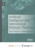 The Artificial Intelligence and International Relations Theories Book