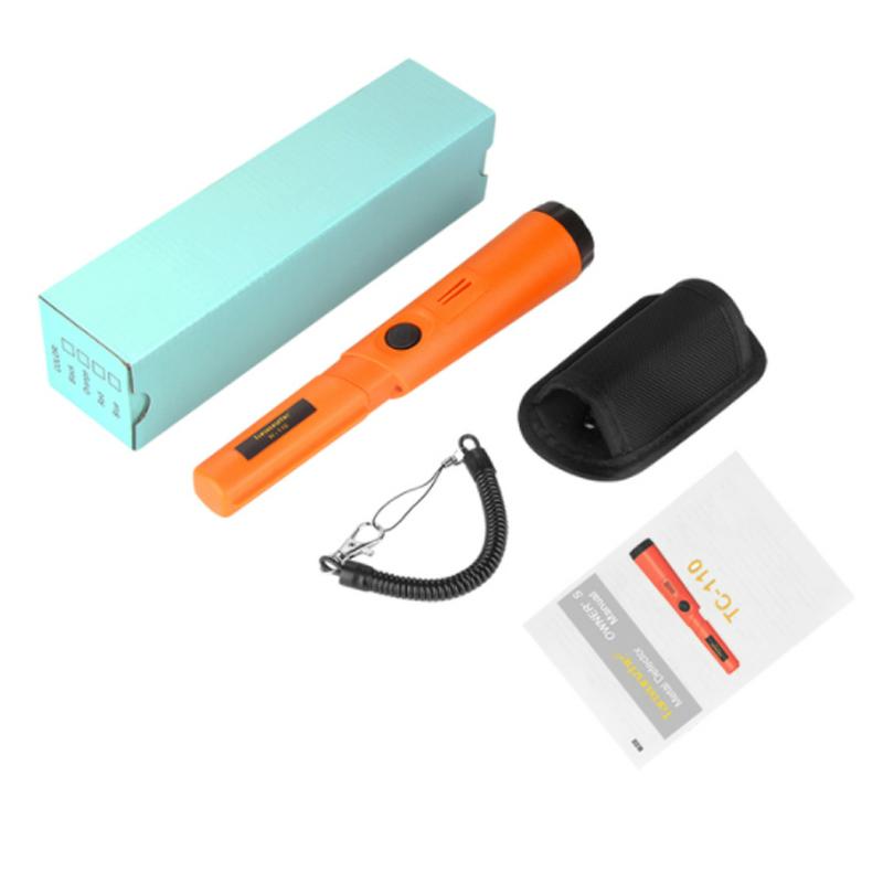 Новый портативный металлоискатель TC-110 Pinpoint GP, портативный 360-градусный позиционирующий стержневой детектор, водонепроницаемый браслет-указатель IP68