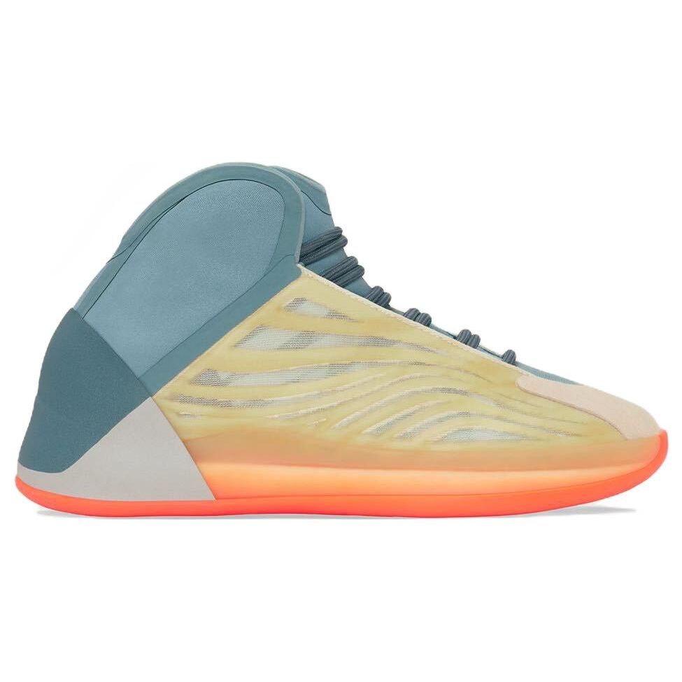 adidas Кроссовки унисекс Yeezy Quantum Hi-Res Coral Оранжевые HP6595