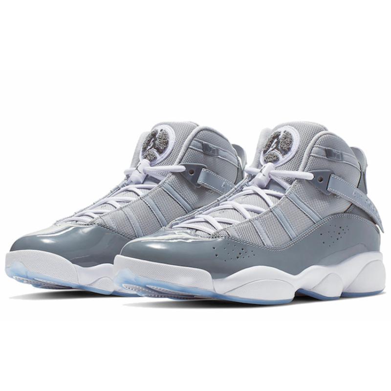 Jordan 6 Колец Холодный Серый Белый Jordan 322992-015