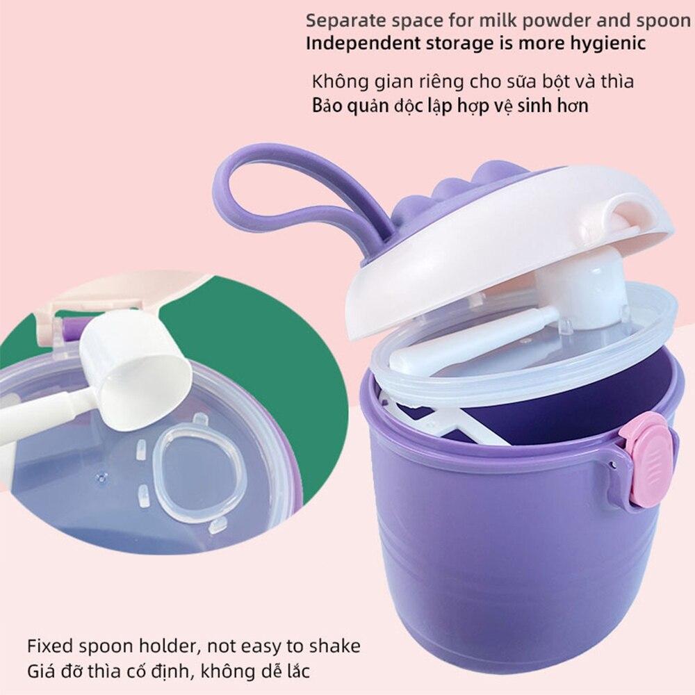 Milk Powder Box for Travel Outdoor Activities Baby Formula Dispenser