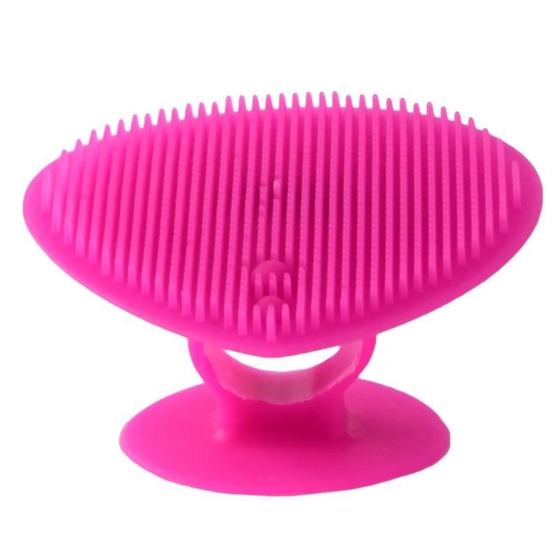 1PC Silicone Facial Cleaning Pad Face Pore Blackhead Exfoliating Cleanser Face SPA Massager Brush Skin Cleansing Scrubber Tools
