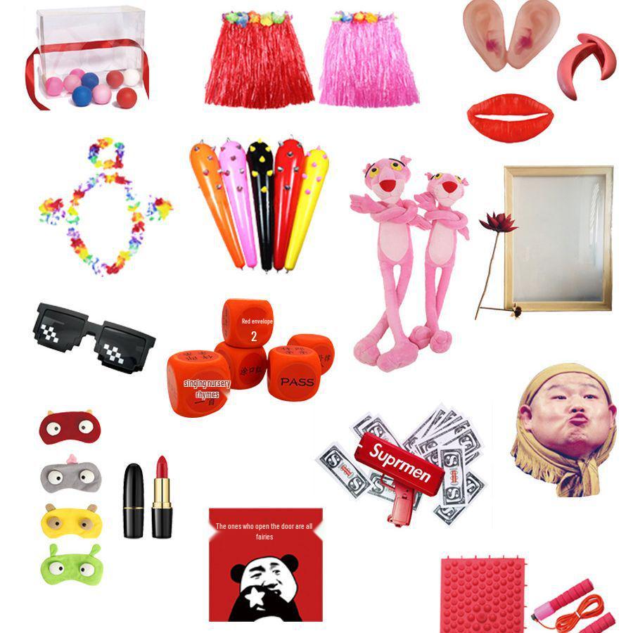 Wedding Prank Props: Funny Groom and Groomsmen Games Set
