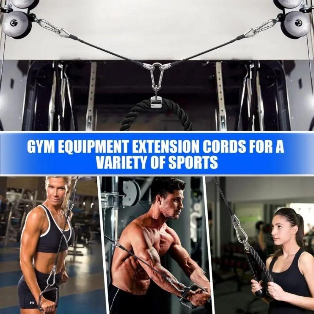 Tricep Pull Down Gym Cable Extension Climbing Buckle Pulley Workout Cable Fitness Equipment