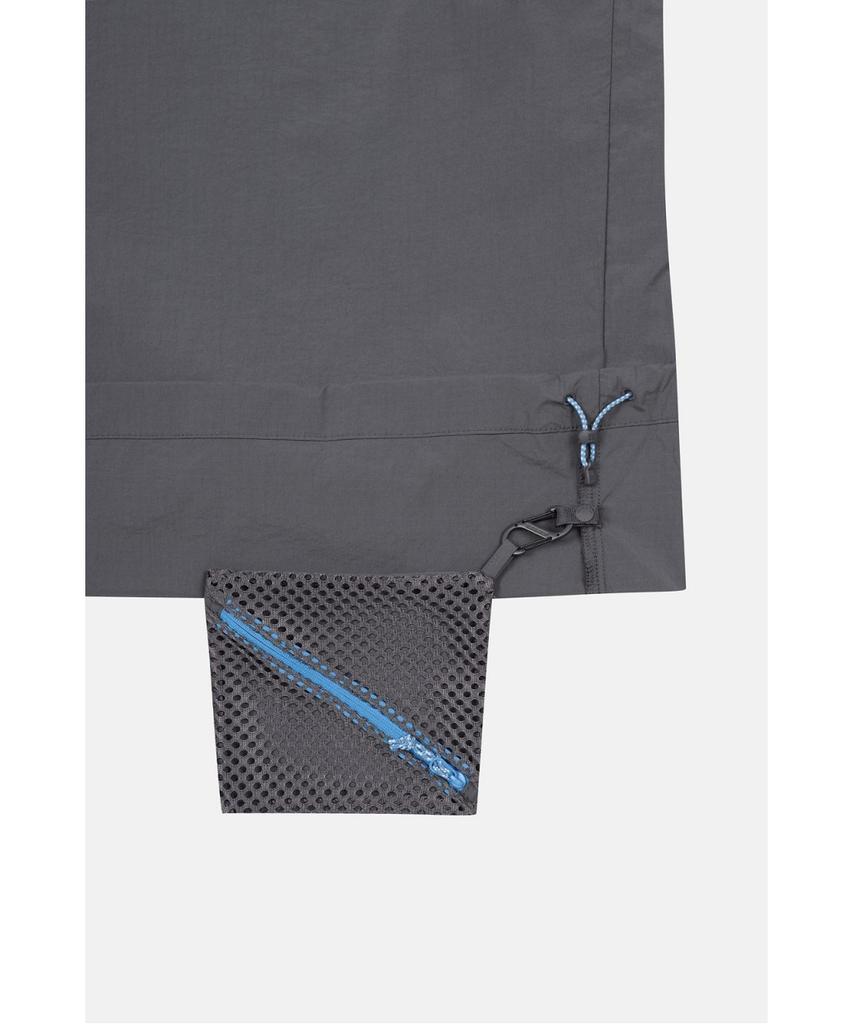 Koolongseupocheu Мужской Daypack Свободная посадка Накладной карман Круглый вырез Короткий рукав Футболка Tltcm26691Dgy