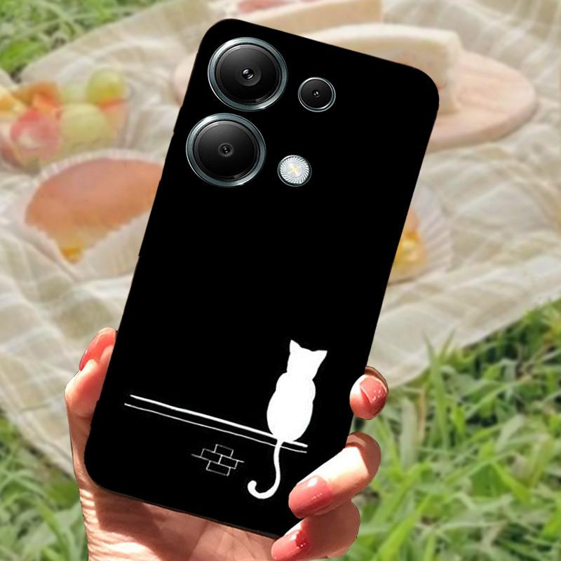 Чехол для Poco M6 Pro 4G Чехол Poco M6 4G Силиконовый Мягкий Мраморный Бампер Coque для Xiaomi Poco F6 Redmi Turbo 3 5G Защитные Fundas