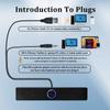 Звуковая панель Длинный проводной Bluetooth HIFI стерео Двойные колонки Компьютер Мобильный телефон Домашний телевизор Ноутбук Мультимедиа Настольные колонки