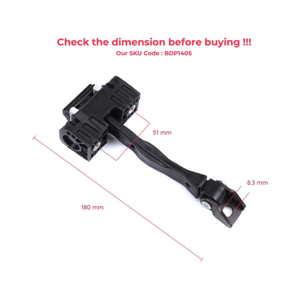 BDP1405 Front Door Stop Check Assy Limiter Strap for BMW X5 X6 F15 F85 F16 F86 2013-2018 51217290595