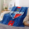 1Pc Fortaleza Print Flannel Blanket High Quality Warm Comfortable Cover for All Seasons Perfect for Gifts Home Decor