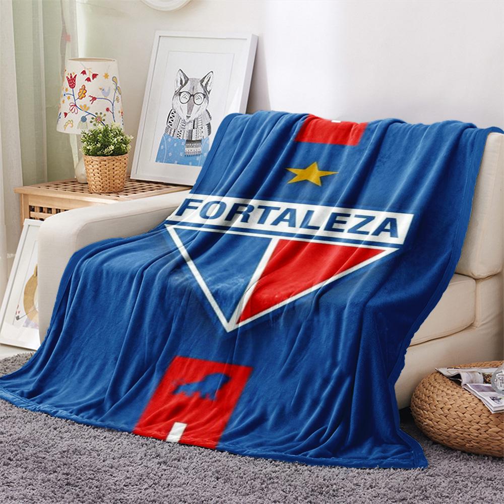 1Pc Fortaleza Print Flannel Blanket High Quality Warm Comfortable Cover for All Seasons Perfect for Gifts Home Decor