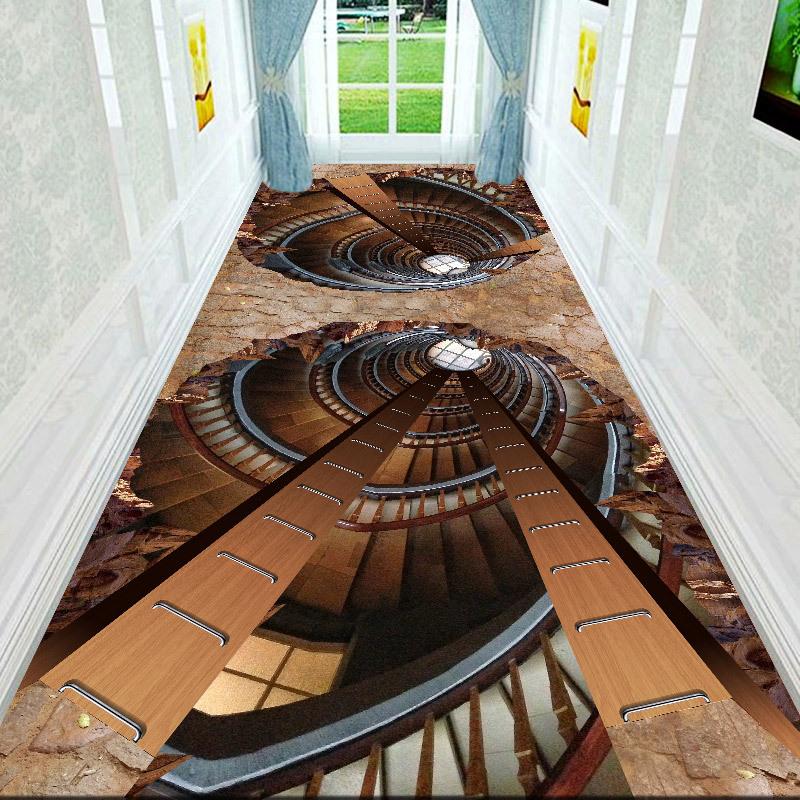 3D Гостиная Красивый Пейзаж Напольный Коврик Ковер Спальня Полноразмерная Кровать Прикроватный Коврик Для Ползания Журнальный Столик Входная Дверь Коврик