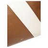 Bally Color Block Design Zipper Closure Calfskin Crossbody Tote Bag Men Bags Brown 6305091