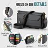 Long Lanyard Flip Leather Phone Case for iPhone 17 Pro Max Air 16E 16 Plus 15 14 13 12 11 X XS XR SE 2022 8 Zipper Wallet Multi Card Slot Holder Cover