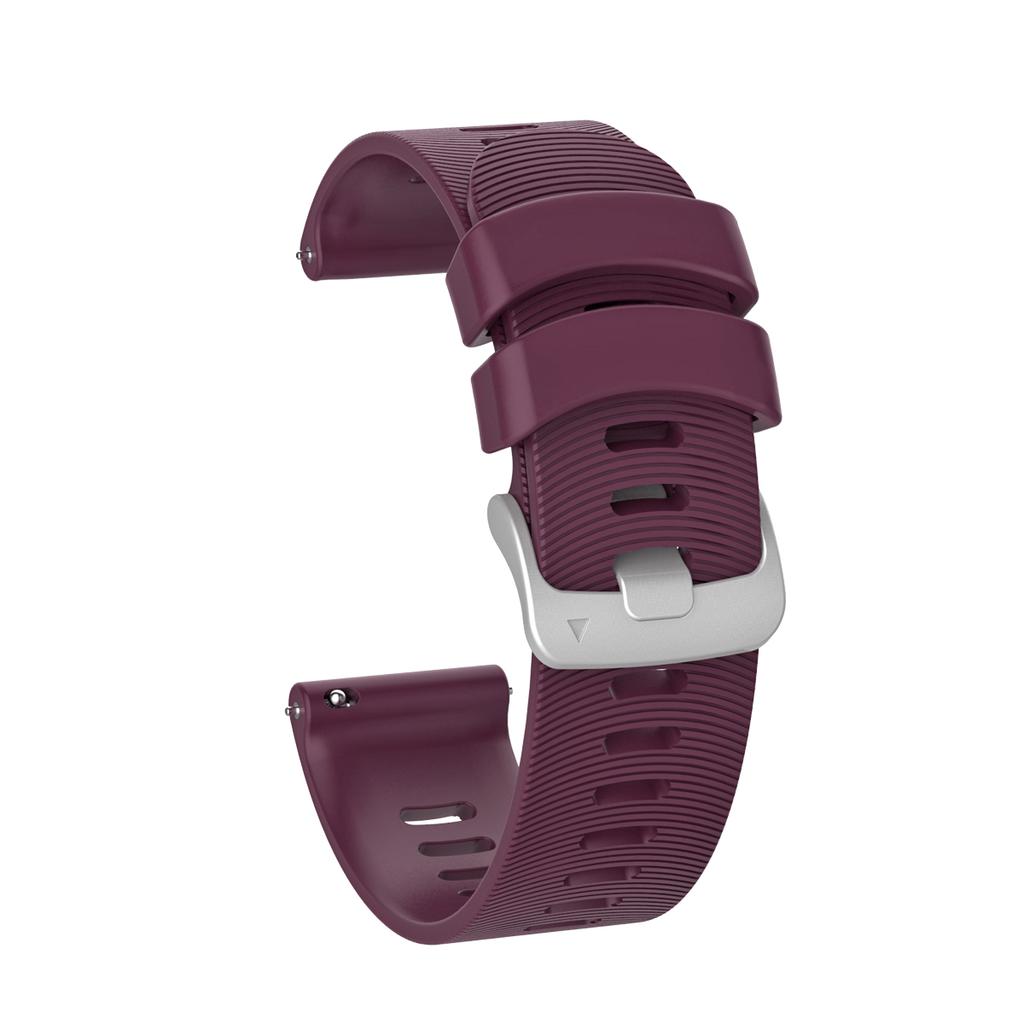 20mm Colorful Strap For Garmin Forerunner 245 245m 645 Music 158 55 Sport Silicone Smart Watchband For Vivoactive 3 5 Bracelet