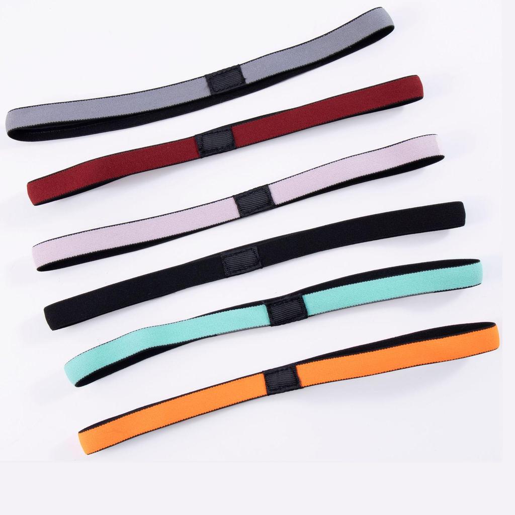 Non-Slip Silicone Sports Headband: Sweat-Wicking for Yoga, Running, Fitness, & Basketball