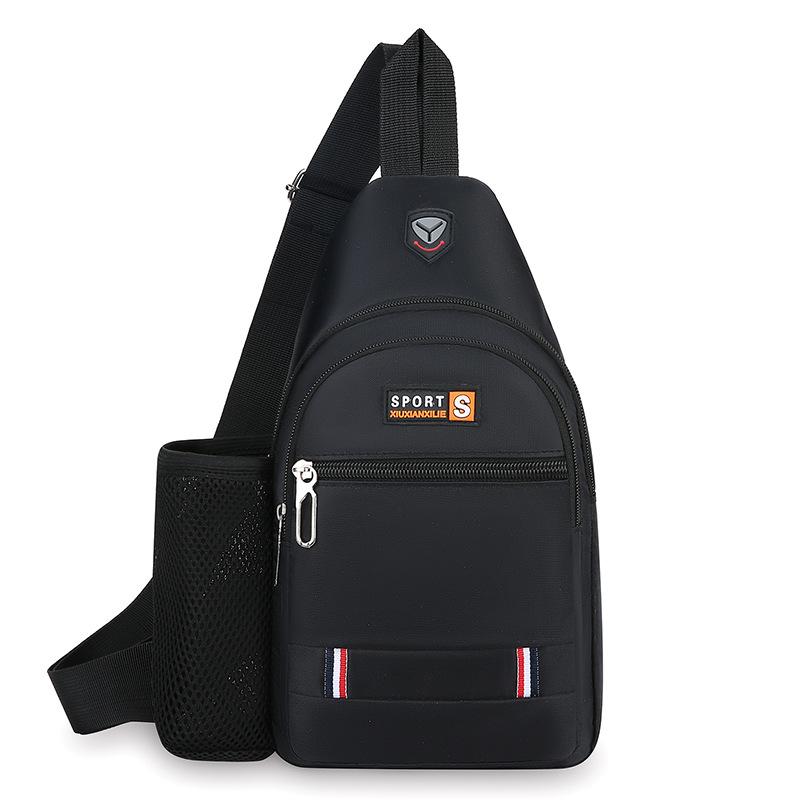 Нагрудная сумка для мужчин, деловая, для поездок на работу, большая вместительная сумка через плечо, многофункциональная спортивная сумка через плечо