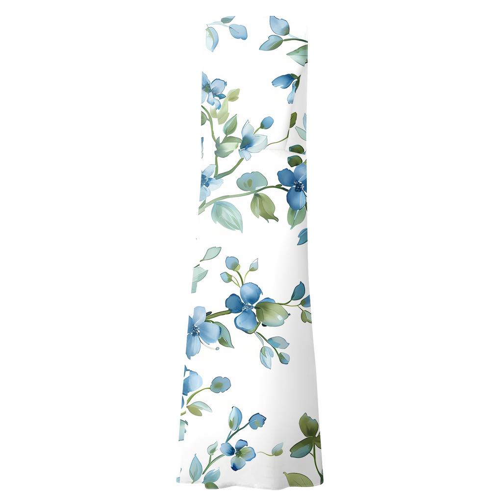 Платье без рукавов для женщин. Женское летнее повседневное модное платье без рукавов с круглым вырезом и карманом с принтом.