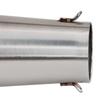 ARROW R6 Stainless Steel Motorcycle Exhaust Mid-Pipe with Baseball Tailpipe (2006-2025).