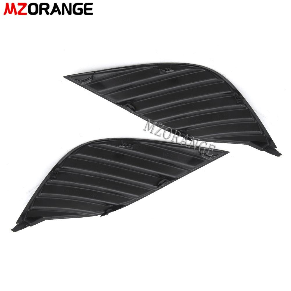 Fog Light Cover Grille Bezel for Toyota Camry SE XSE 2018   Car Front Bumper Fog Lamp Cover Fog Lights