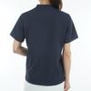 [Pin Apparel] Женская трикотажная рубашка с короткими рукавами и высоким воротом (логотип бренда)  Нижнее белье для гольфа 622-5175200 120Navy LL